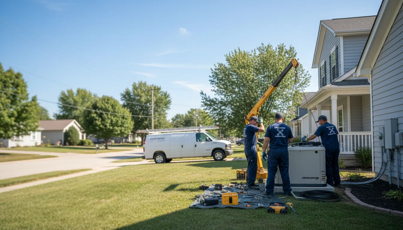 Generator Installation in Sailor Springs, IL near me